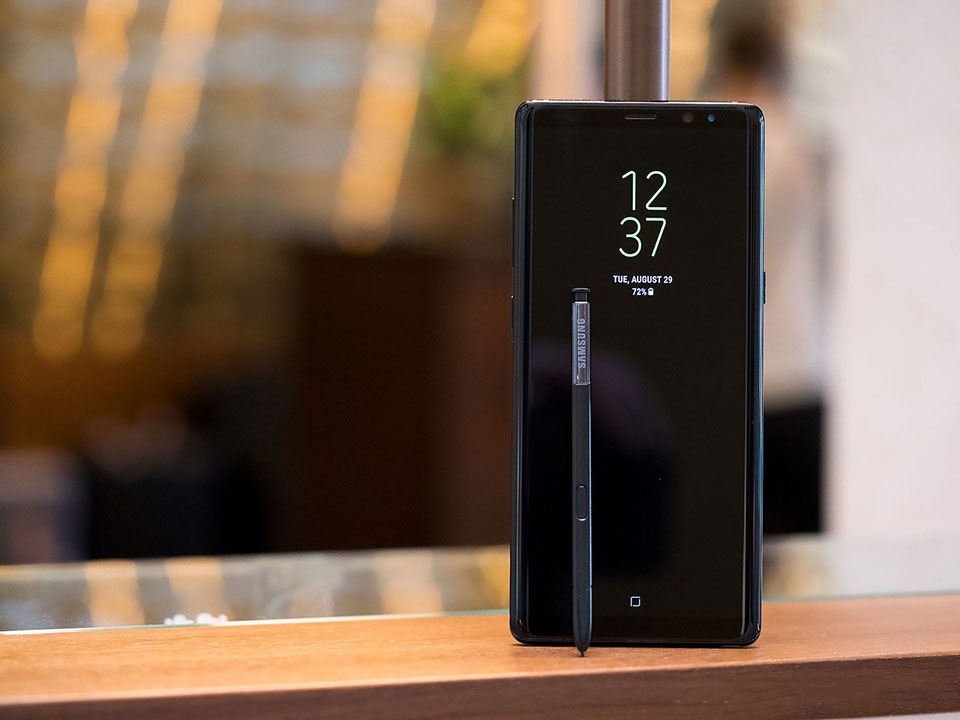 Đừng quên những cử chỉ vân tay trên Galaxy Note 8