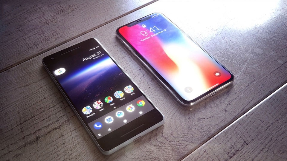 iPhone X đối đầu Pixel 2 chụp selfie Portrait Mode