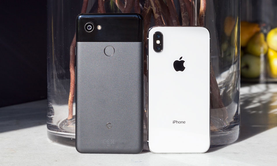Camera iPhone X vs Pixel 2 XL