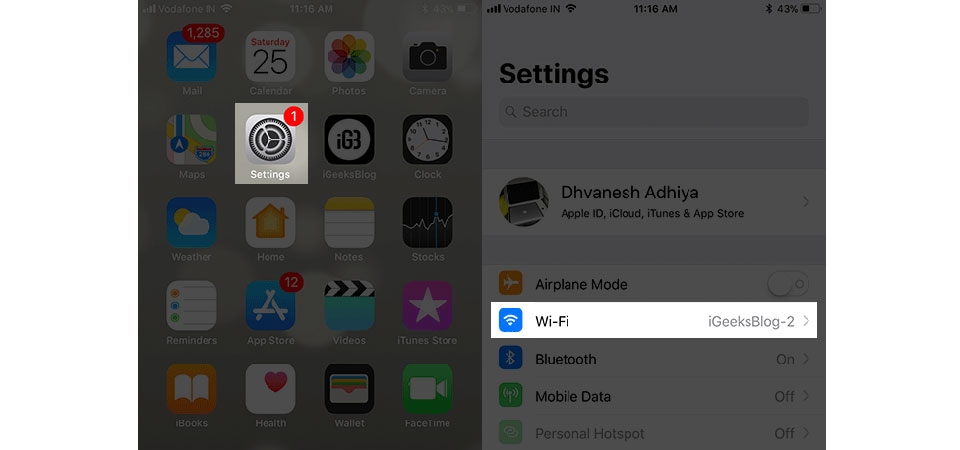 Sửa lỗi Wi-Fi không hoạt động trên iPhone, iPad Sửa lỗi Wi-Fi không hoạt động trên iPhone, iPad