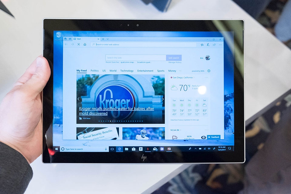 Trên tay HP Envy x2