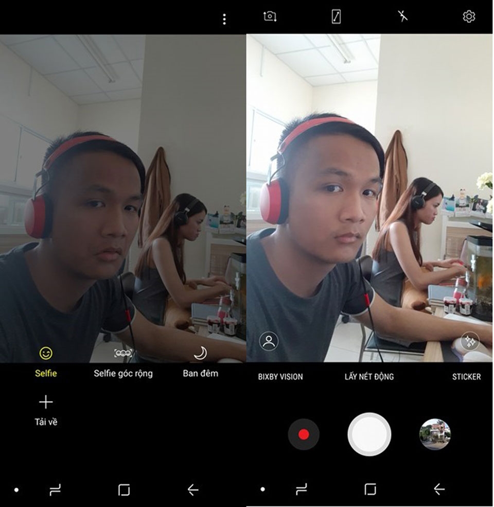 Đánh giá camera kép selfie trên Galaxy A8 / A8+