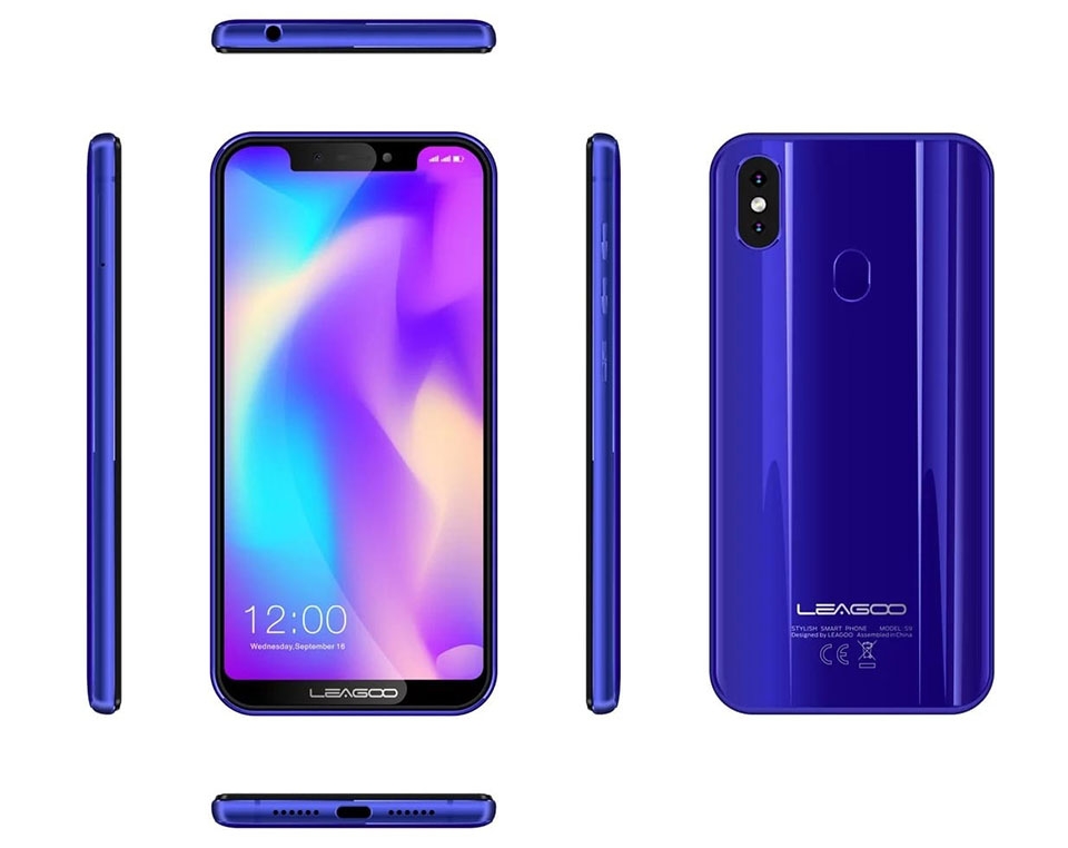 Leagoo S9 thiết kế giống iPhone X, giá rẻ hơn lộ diện