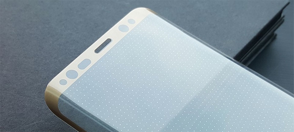 Phụ kiện màn hình Galaxy S8 hé lộ thiết kế điện thoại Phụ kiện màn hình Galaxy S8 hé lộ thiết kế điện thoại