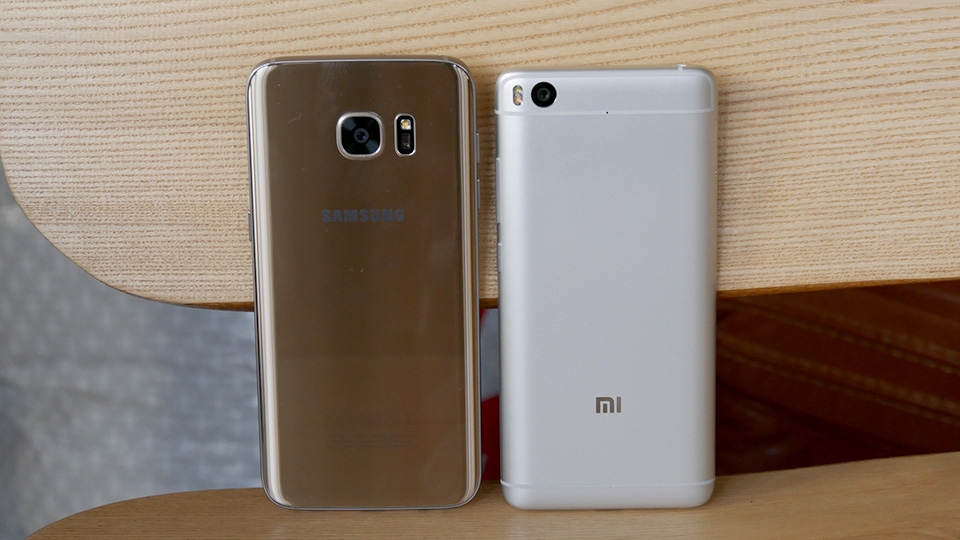 Xiaomi Mi 5s và Samsung Galaxy S7 edge