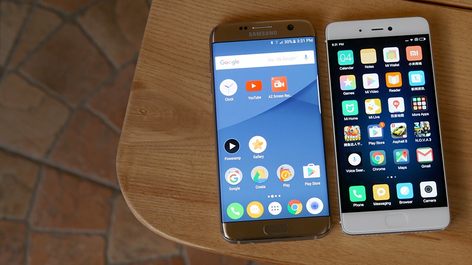 Xiaomi Mi 5s và Samsung Galaxy S7 edge