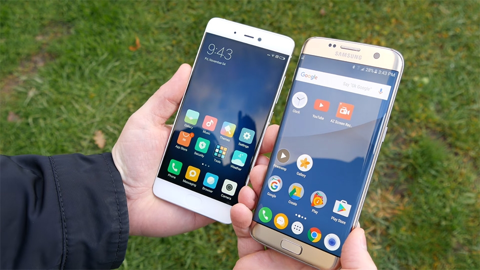 Xiaomi Mi 5s và Samsung Galaxy S7 edge