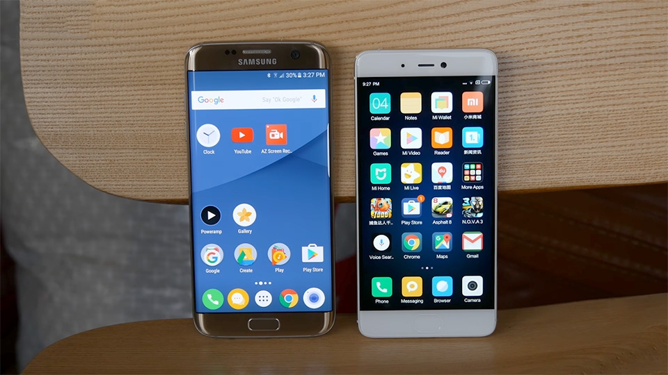 Xiaomi Mi 5s và Samsung Galaxy S7 edge
