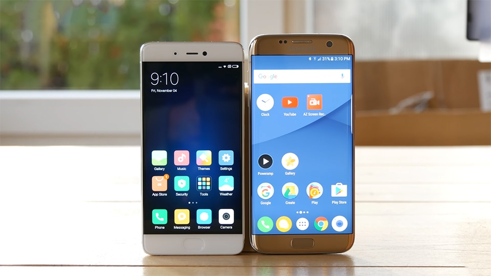 Xiaomi Mi 5s và Samsung Galaxy S7 edge