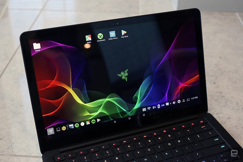 Trên tay Razer Project Linda tại CES 2018