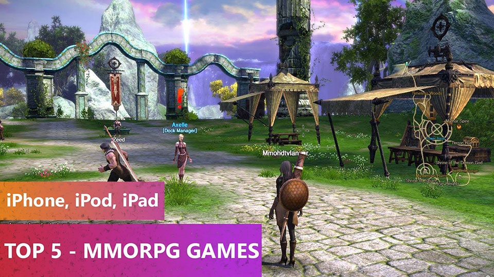 Top game MMORPG hay nhất cho iPhone, iPad 2018