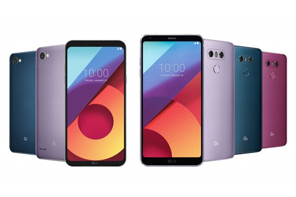 LG Q6 và LG G6 bất ngờ có thêm tùy chọn màu sắc mới LG Q6 và LG G6 bất ngờ có thêm tùy chọn màu sắc mới