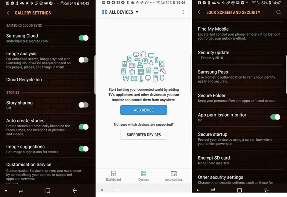 Samsung Galaxy S8 với Android 8.0 Oreo có gì đặc biệt