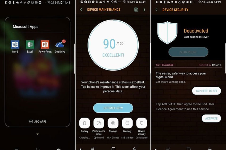 Samsung Galaxy S8 với Android 8.0 Oreo có gì đặc biệt