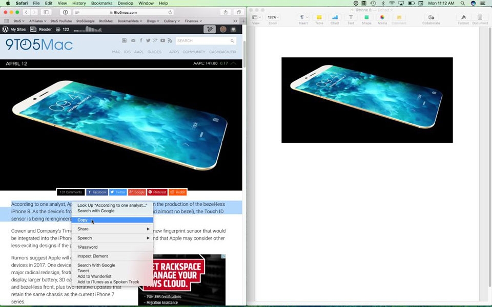 Làm thế nào để copy và paste trên Macbook Làm thế nào để copy và paste trên Macbook