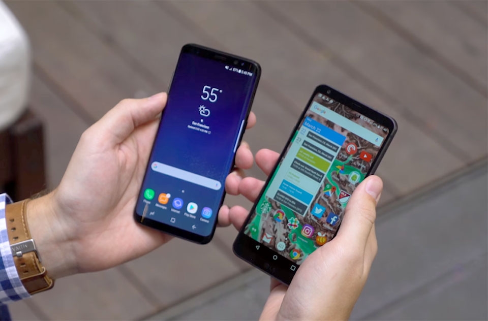 Samsung Galaxy S8 vs LG G6