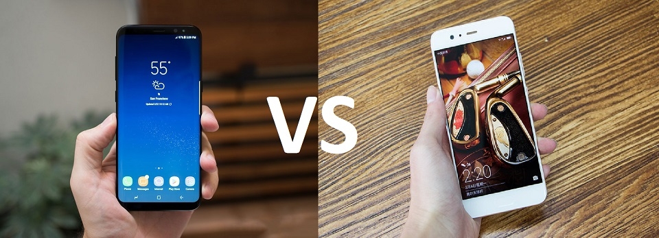 Samsung Galaxy S8 vs Huawei P10