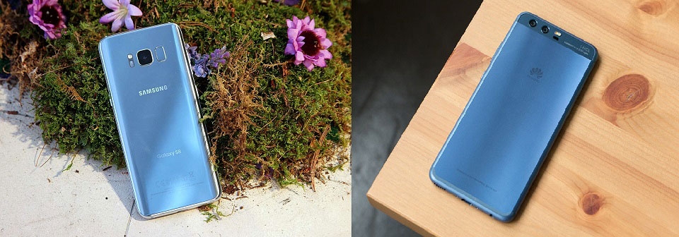 Samsung Galaxy S8 vs Huawei P10 Samsung Galaxy S8 vs Huawei P10
