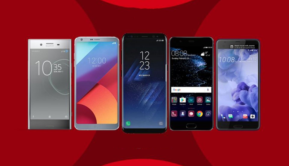 So sánh cấu hình Galaxy S8 với các flagship 2017 khác So sánh cấu hình Galaxy S8 với các flagship 2017 khác