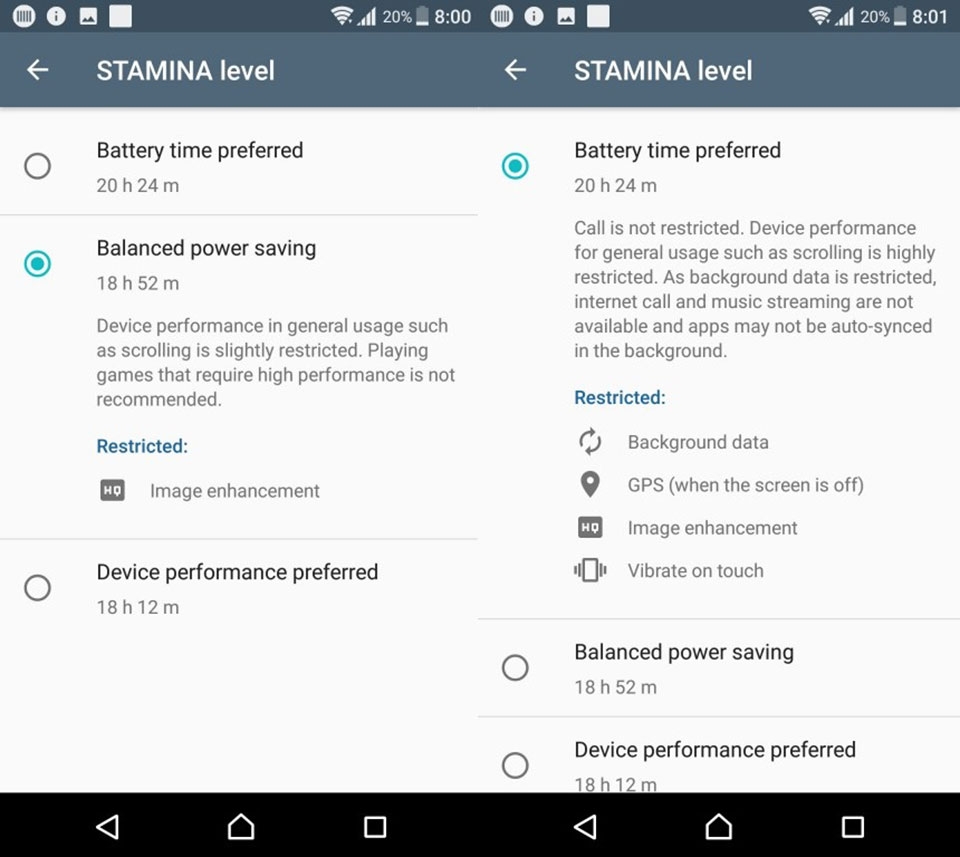 Sony Xperia XZs Sony Xperia XZs