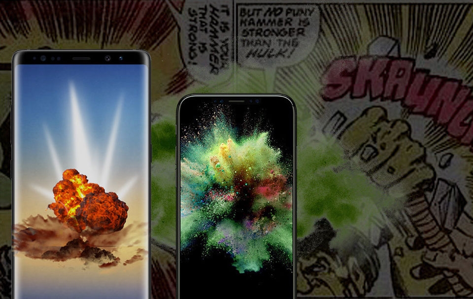 iPhone 8 vs Galaxy Note 8: