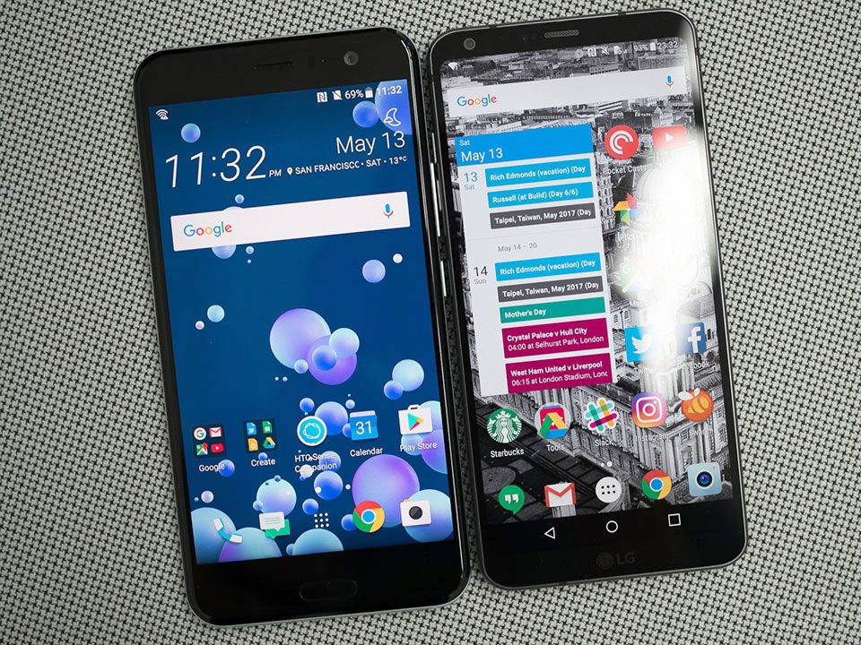 HTC U11 vs LG G6