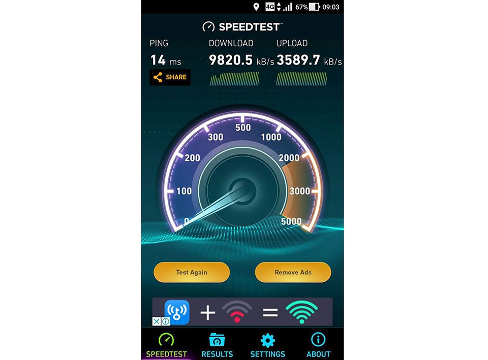 Kiểm tra tốc độ mạng Sim 4G Vinaphone do FPT Shop bán Kiểm tra tốc độ mạng Sim 4G Vinaphone do FPT Shop bán