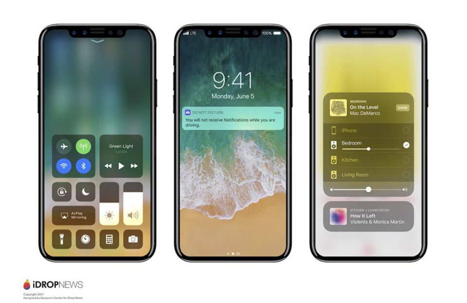 Apple gặp khó khăn với công nghệ mới trên iPhone 8