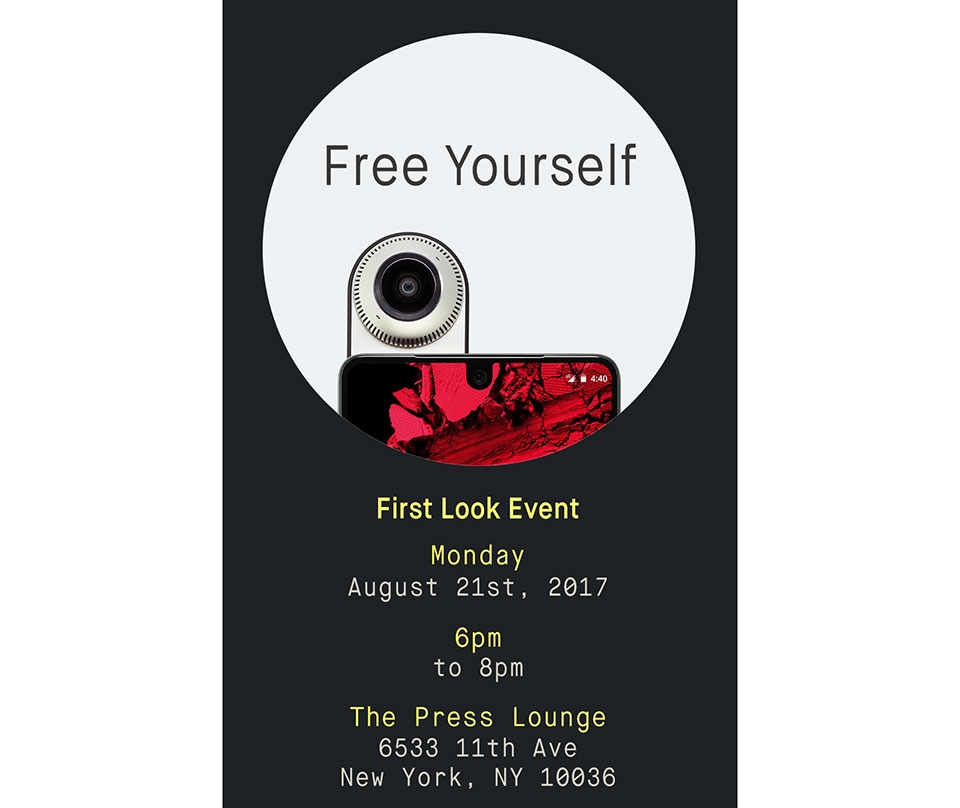 Essential Phone sẽ chính thức được ra mắt ngày 21/08