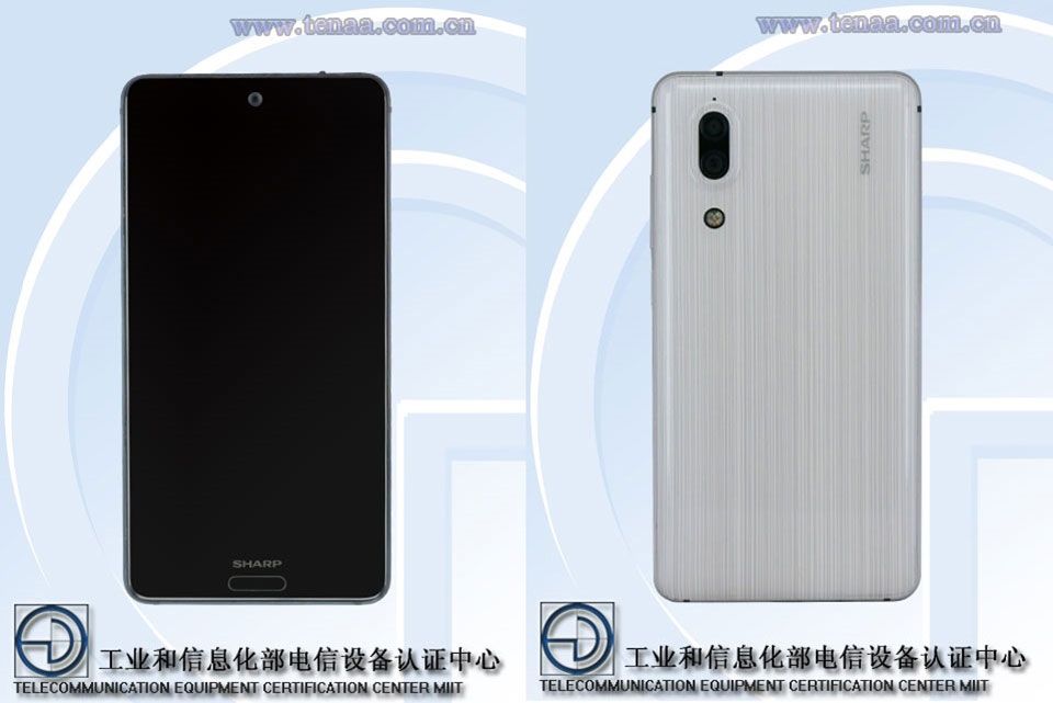 Sharp Aquos 2 được TENAA chứng nhận, Sharp Aquos 2 được TENAA chứng nhận,