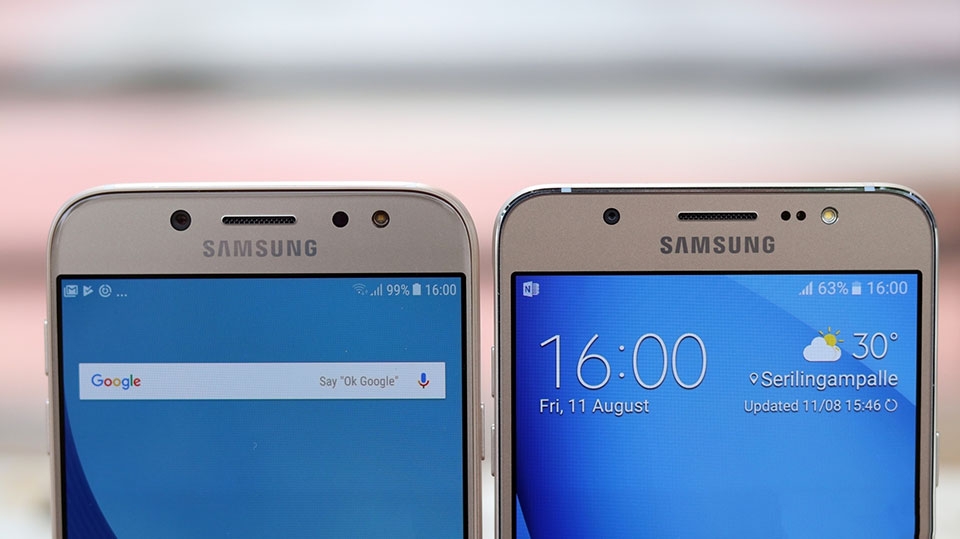 Samsung Galaxy J7 Pro vs Galaxy J7 2016