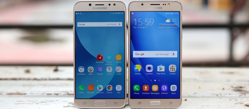 Samsung Galaxy J7 Pro vs Galaxy J7 2016