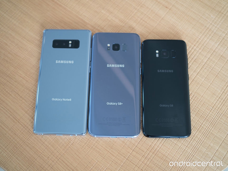 So sánh Samsung Galaxy Note 8 vs Galaxy S8 / S8 Plus So sánh Samsung Galaxy Note 8 vs Galaxy S8 / S8 Plus