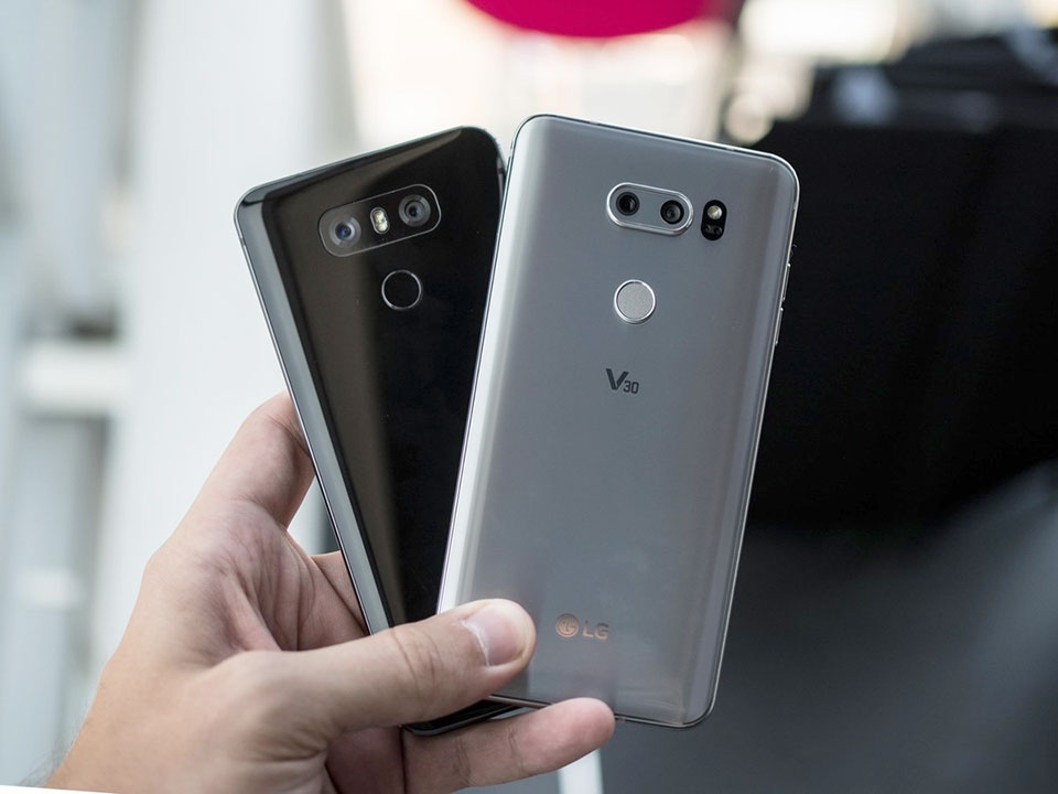 LG V30 vs Galaxy S8 vs LG G6