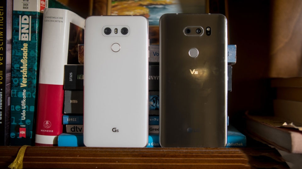 So sánh LG V30 vs LG G6