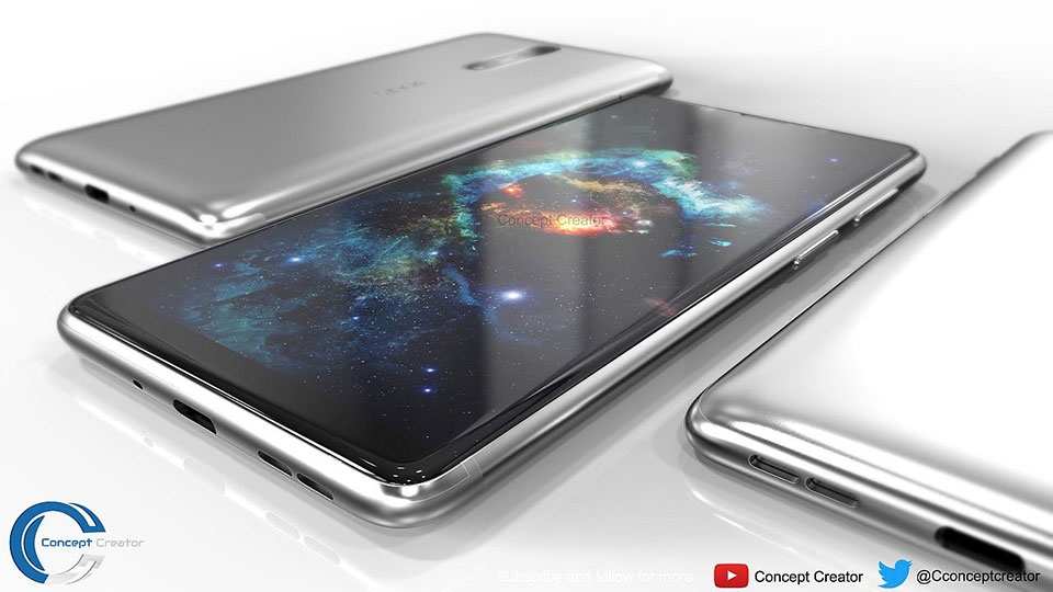 Nokia 9 đẹp thế này thì iPhone 8 sẽ Nokia 9 đẹp thế này thì iPhone 8 sẽ