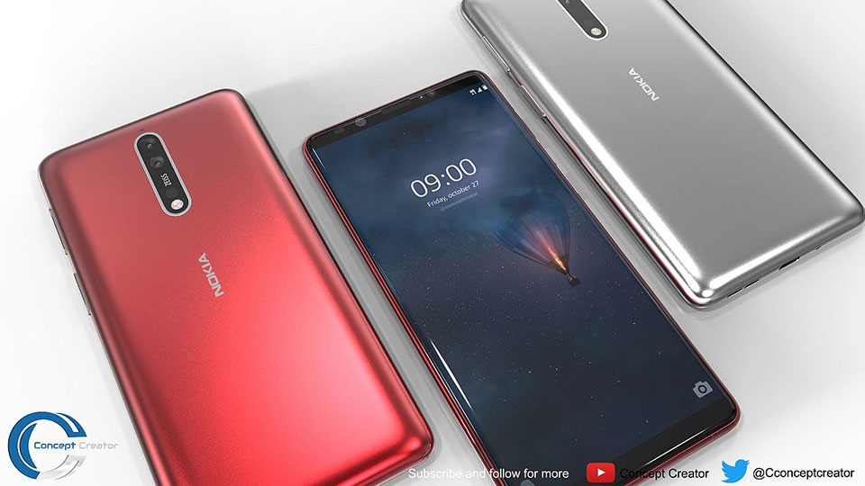 Nokia 9 đẹp thế này thì iPhone 8 sẽ Nokia 9 đẹp thế này thì iPhone 8 sẽ