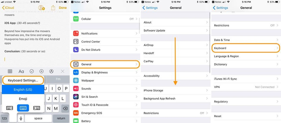 iOS 11: Kích hoạt bàn phím thuận tay cho iPhone iOS 11: Kích hoạt bàn phím thuận tay cho iPhone