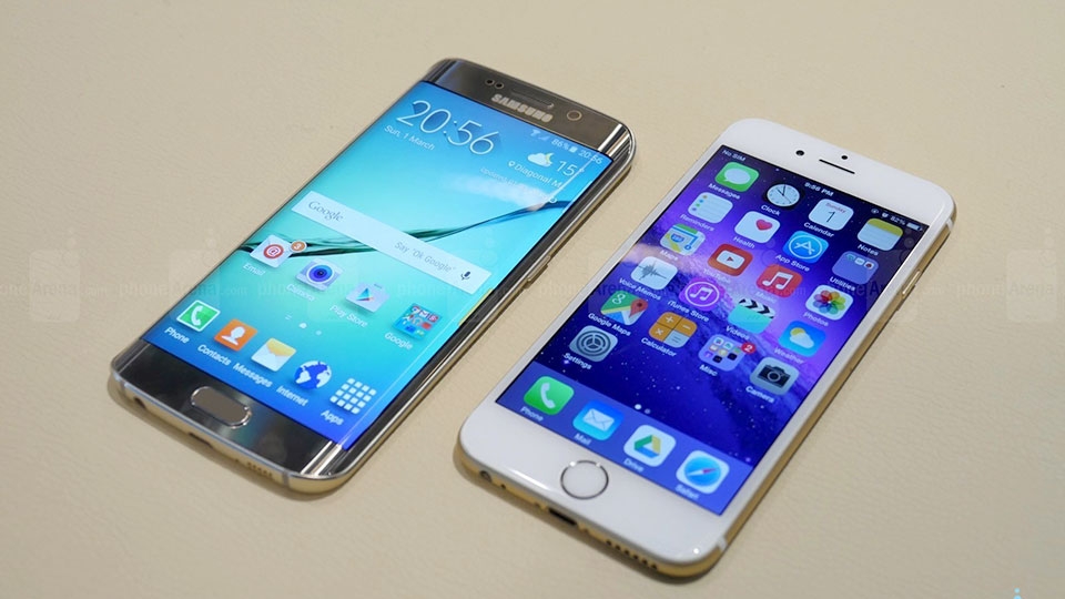 iPhone 6s và Samsung Galaxy S6 / S6 Edge iPhone 6s và Samsung Galaxy S6 / S6 Edge