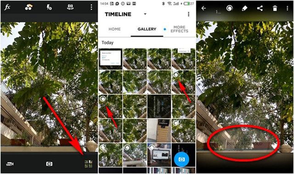 Mang tính năng Motion Photos lên smartphone Android