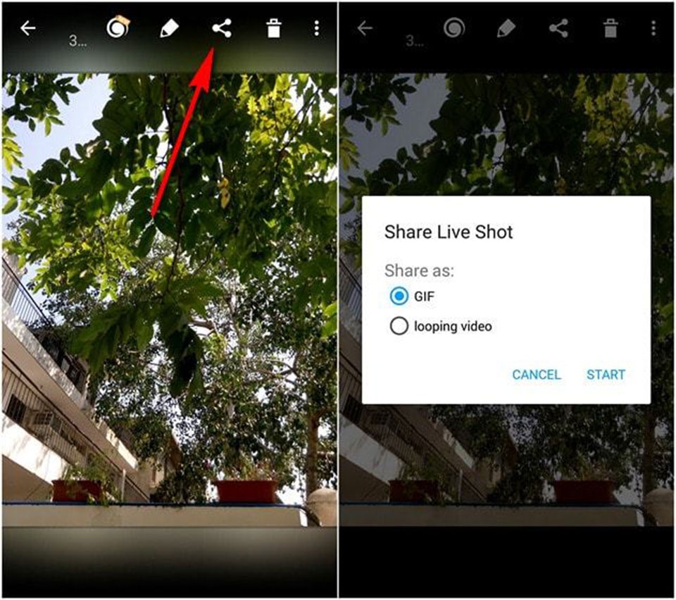 Mang tính năng Motion Photos lên smartphone Android