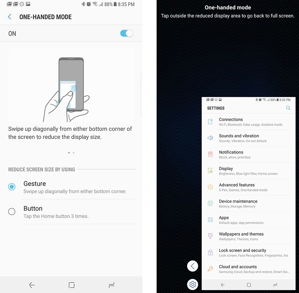 Thủ thuật Samsung Galaxy Note 8