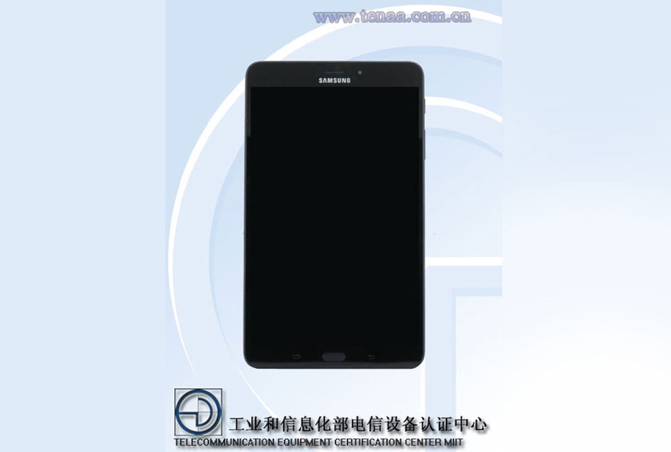 Samsung Galaxy Tab 8.0 (2017) được TENAA chứng nhận Samsung Galaxy Tab 8.0 (2017) được TENAA chứng nhận