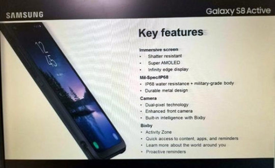 Samsung Galaxy S8 Active
