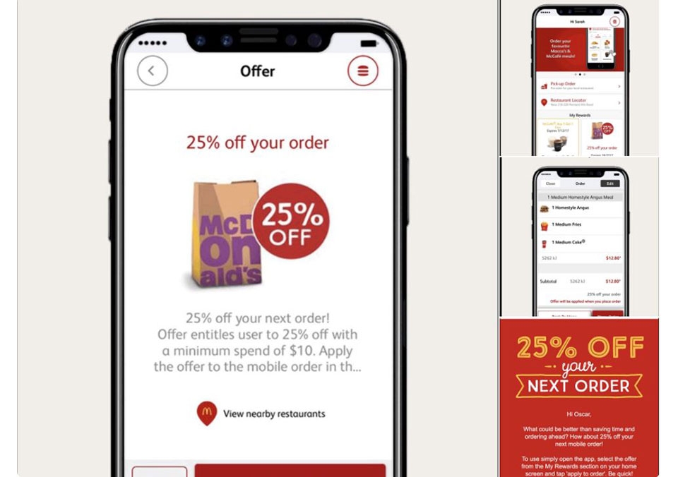 iPhone 8 bất ngờ xuất hiện trên banner McDonald