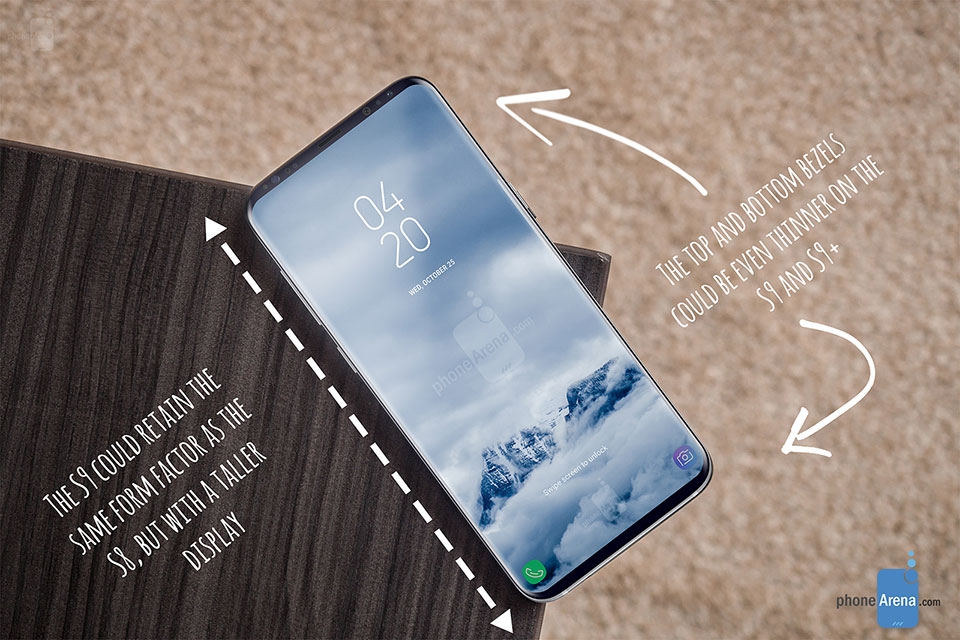 Thiết kế Samsung Galaxy S9 trông sẽ ra sao?