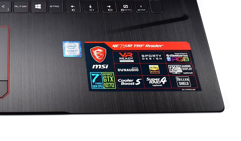 Trên tay MSI GE73VR Raider