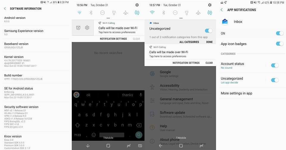 Đã có Android 8.0 beta cho Galaxy S8