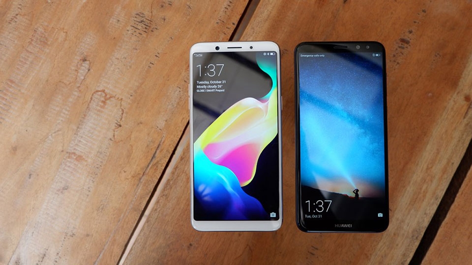 So sánh Huawei Nova 2i vs OPPO F5