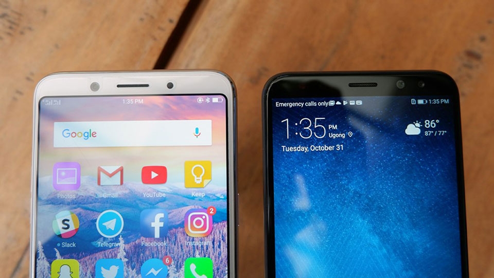 So sánh Huawei Nova 2i vs OPPO F5